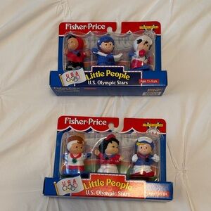 Fisher-Price Little People Olympic Playset - Red, Blue, White